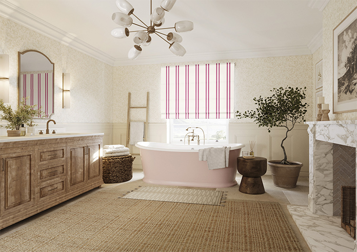 Winnies Stripe, Cosmos - Twist&Fit Roman Blind - Image 7